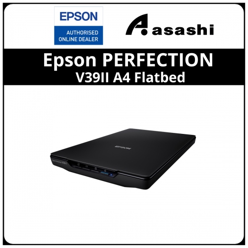 Epson PERFECTION V39II A4 Flatbed, 4800 x 4800 dpi, 48 bit colour depth, ReadyScan LED, CISSCANNER