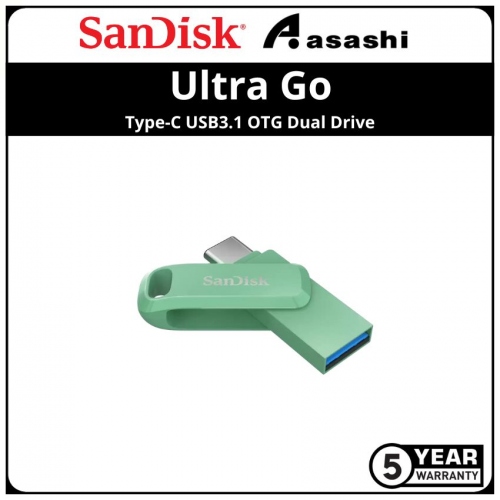 Sandisk (SDDDC3-064G-G46AG) 64GB Ultra Go-Absinthe Green Type-C USB3.1 OTG Dual Drive