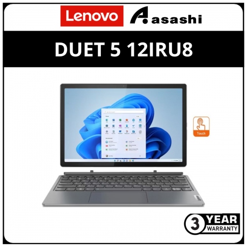 Lenovo Duet 5 12IRU8 Tablet-83B30009MJ- (Intel Core i5-1335U/16GB LDDR4x/512GB SSD/12.4