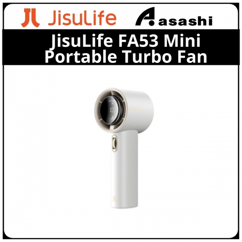 JisuLife FA53Pro ABS Mini Portable Turbo Fan- White