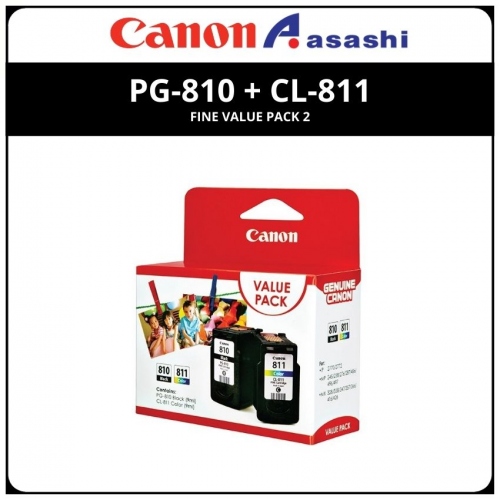 Canon FINE VALUE PACK 2 (PG-810 + CL-811)