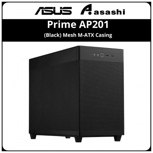 Asus Prime AP201 (Black) Mesh M-ATX Casing