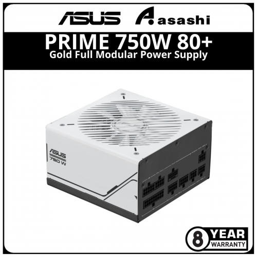 ASUS PRIME 750W 80+ Gold Full Modular Power Supply (8 Years Warranty)
