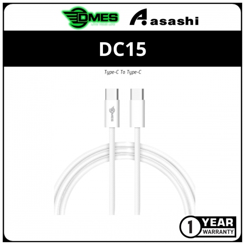 DMES DC15 60W (IP15) Type-C To Type-C Cable QC3.0 Fast Charging Cable