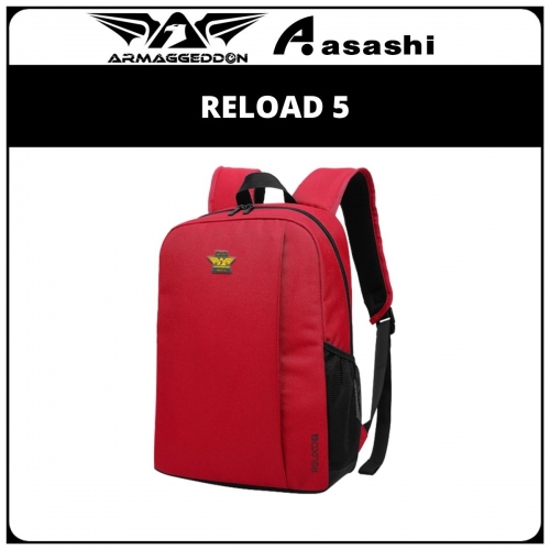 Armaggeddon Reload 5 Lifestyle Laptop Backpack (15.6 inch) - Red