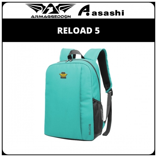 Armaggeddon Reload 5 Lifestyle Laptop Backpack (15.6 inch) - Sea Blue
