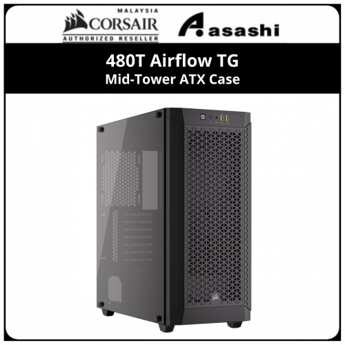 Corsair 480T Airflow TG Mid-Tower ATX Case