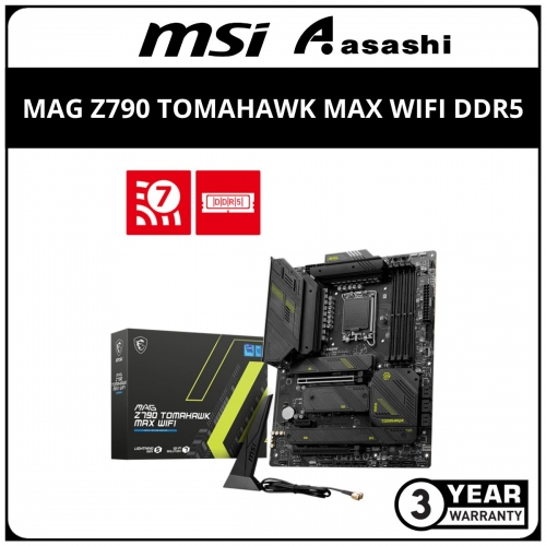 MSI MAG Z790 TOMAHAWK MAX WIFI DDR5 (LGA1700) ATX Motherboard
