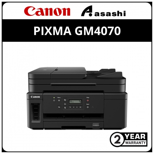 Canon GM4070 A4 Ink Efficient Printer (Print,Duplex, Scan, Copy, ADF 35sheet, Wired Lan, Printing,Wifi Direct) 2 Yrs Warranty or 30,000pages whichever comes first