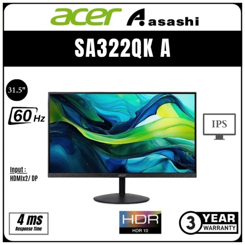 Acer SA322QK 31.5