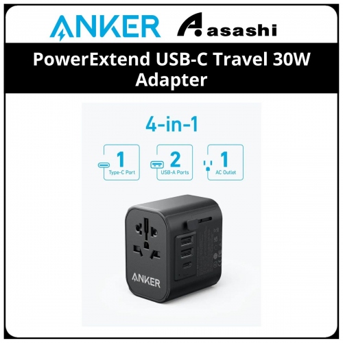 Anker PowerExtend USB-C Travel 30W Adapter