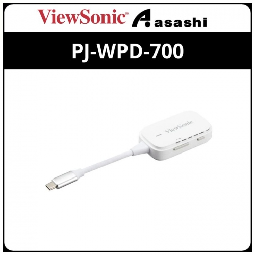 ViewSonic PJ-WPD-700 Wireless Screen Casting Kit - Wireless USB-C to HDMI
