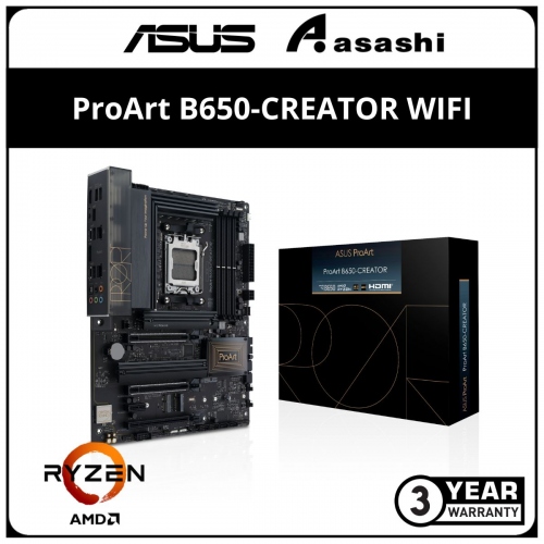 ASUS ProArt B650-CREATOR WIFI (AM5) ATX Motherboard