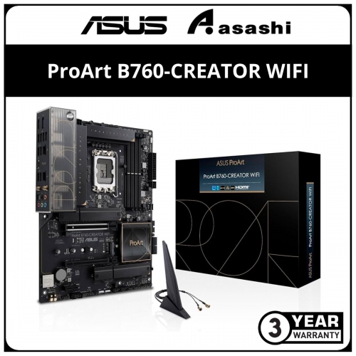 ASUS ProArt B760-CREATOR WIFI (LGA1700) ATX Motherboard