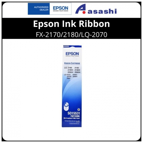 Epson Ink Ribbon FX-2170/2180/LQ-2070/2080/2170/2180/2190 S015531(60m)