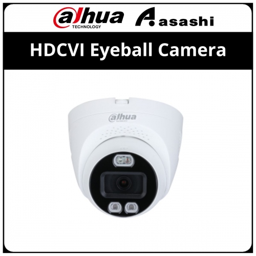 Dahua HAC-ME1509TQ-PV 5MP HDCVI Full-Color Active Deterrence Fixed Eyeball Camera