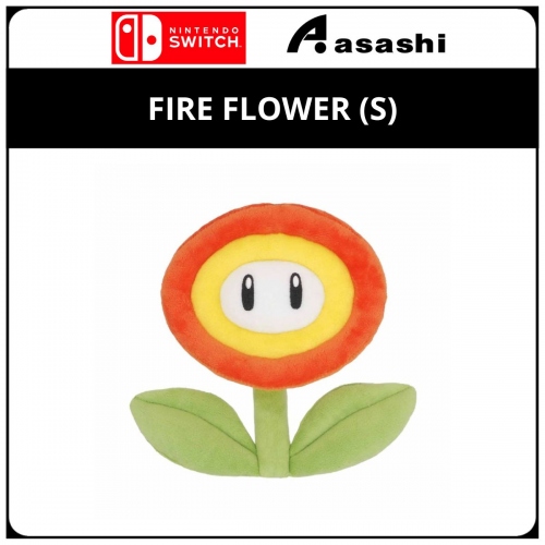 Nintendo AC62 FIRE FLOWER (S) Plush Toy Official Licensed by Nintendo | Super Mario ALL STAR COLLECTION