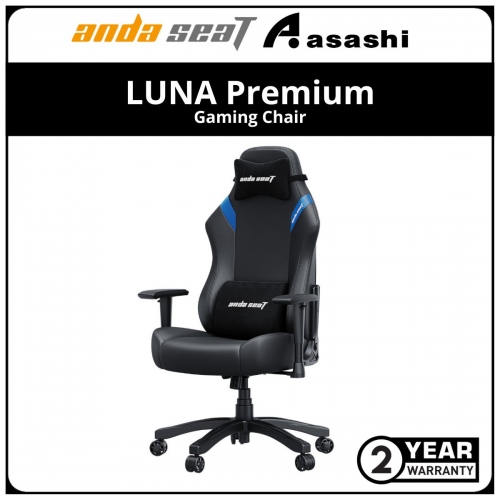 ANDA SEAT LUNA Premium Gaming Chair - Black Blue