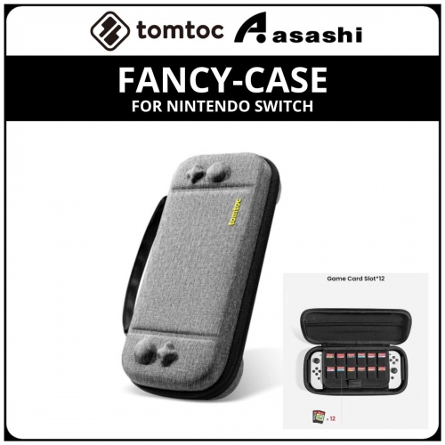 Tomtoc G05M1G2 (Grey) FANCY-CASE Slim Case for Nintendo Switch