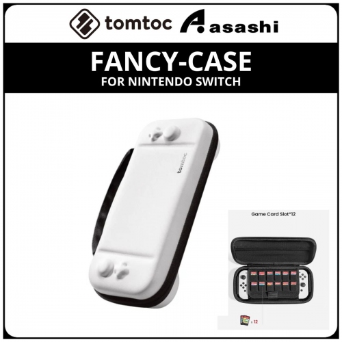 Tomtoc G05M1W1 (White) FANCY-CASE Slim Case for Nintendo Switch