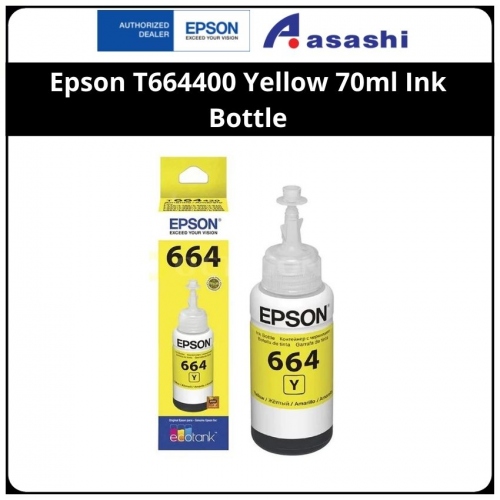 Epson T664400 Yellow 70ml Ink Bottle
