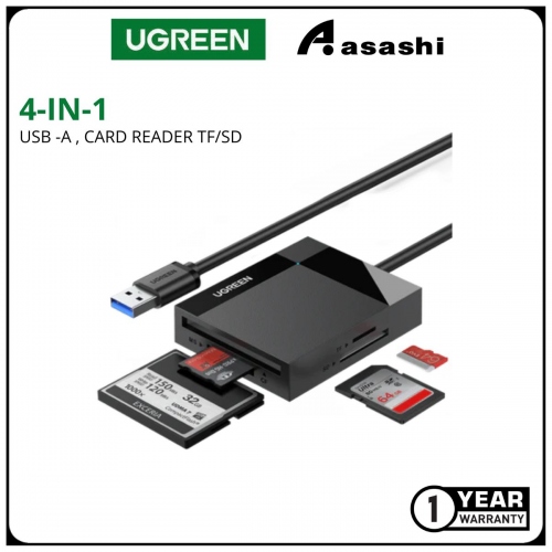 UGREEN USB-A 3.0 4IN1 CARD READER TF/SD