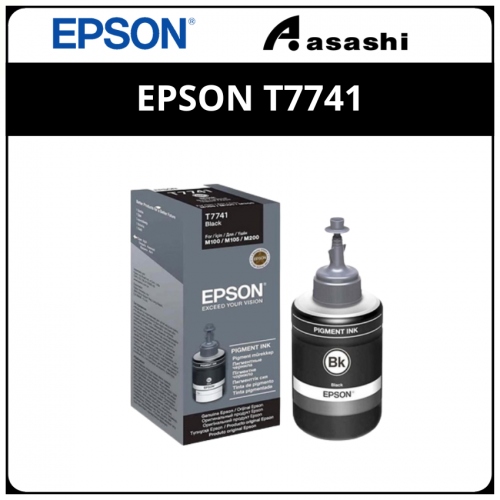 Epson T774100 140ML Ink Bottle - Black Mono Pigment
