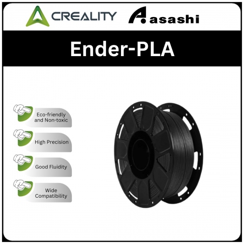 CREALITY Ender-PLA 1.75mm_1KG,black Filament