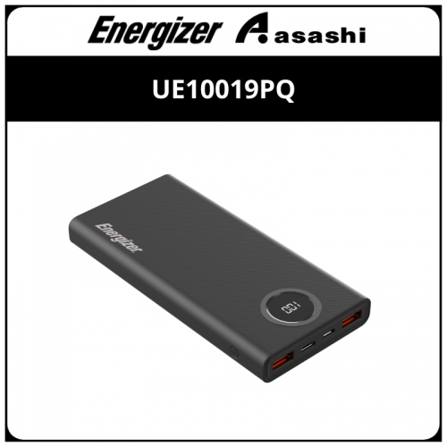 Energizer UE10019PQ- Black 22.5w 10000mah Power Bank (1 yrs Limited Hardware Warrranty)