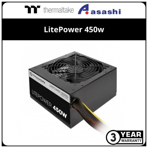 Thermaltake LitePower 450w Power Supply - 3Yrs Warranty