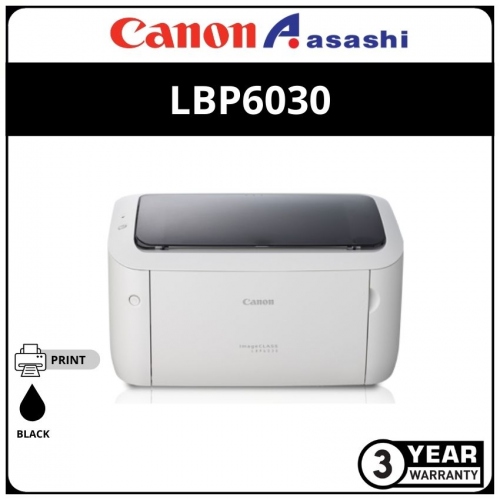 Canon LBP6030 Lasershot Printer (Print)