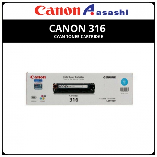 Canon 316 Cyan Toner Cartridge