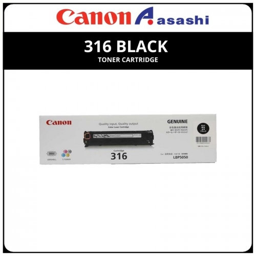 Canon 316 Black Toner Cartridge